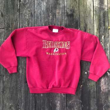 Vintage 90s hotsell Crimson Stitched Washington Redskins Spell Out Sweatshirt