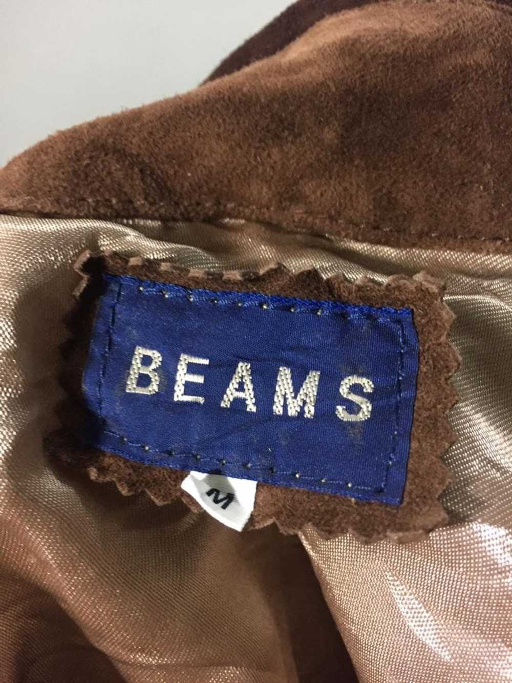 Beams Plus × Japanese Brand × Leather Jacket BEAM… - image 6