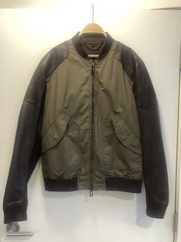 Belstaff green outlet bomber jacket