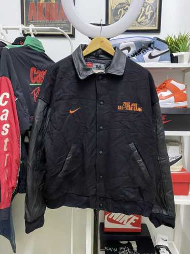 NHL × Nike × Varsity Jacket VTG NIKE NHL ALL STAR 