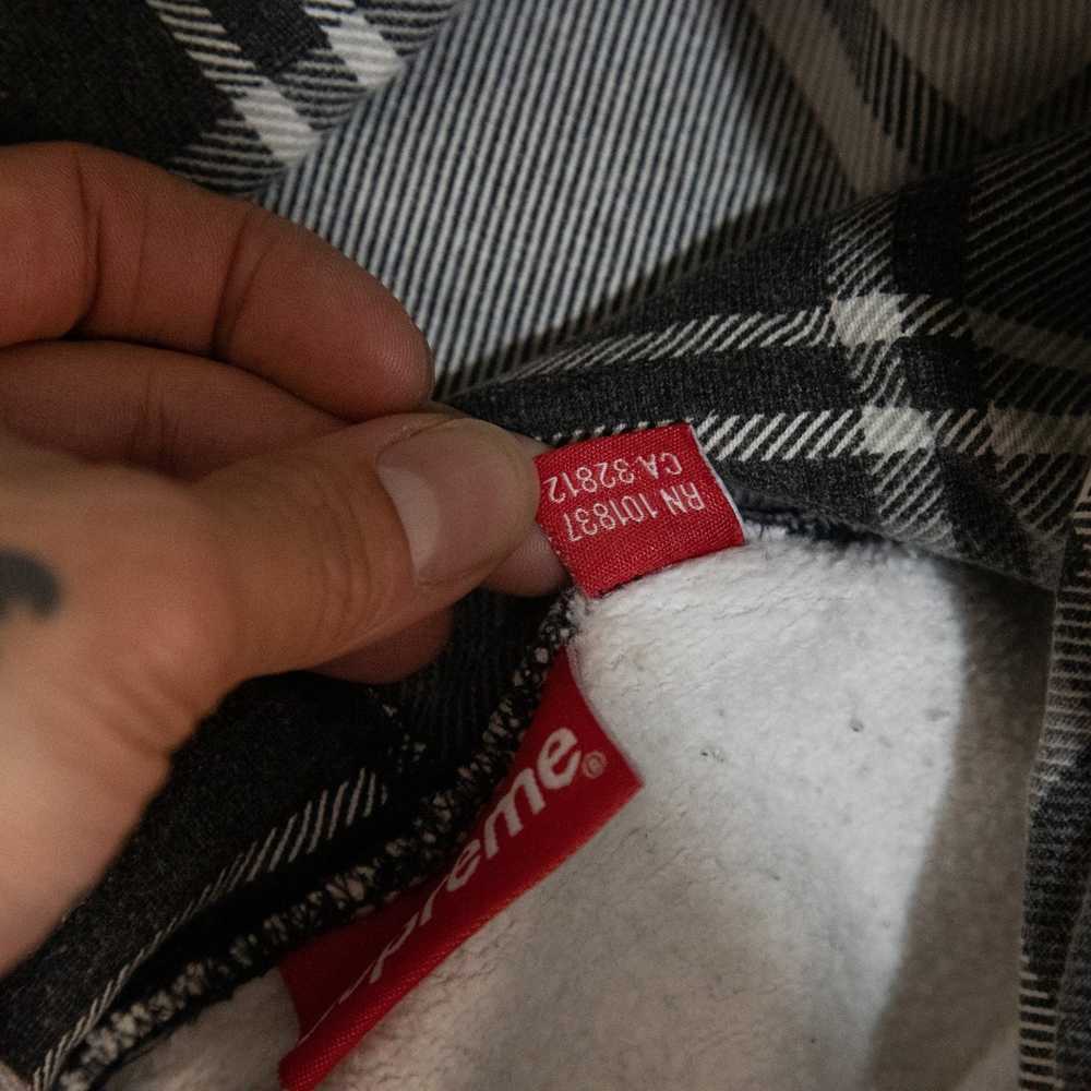 Supreme Supreme Plaid Hoodie - Gem