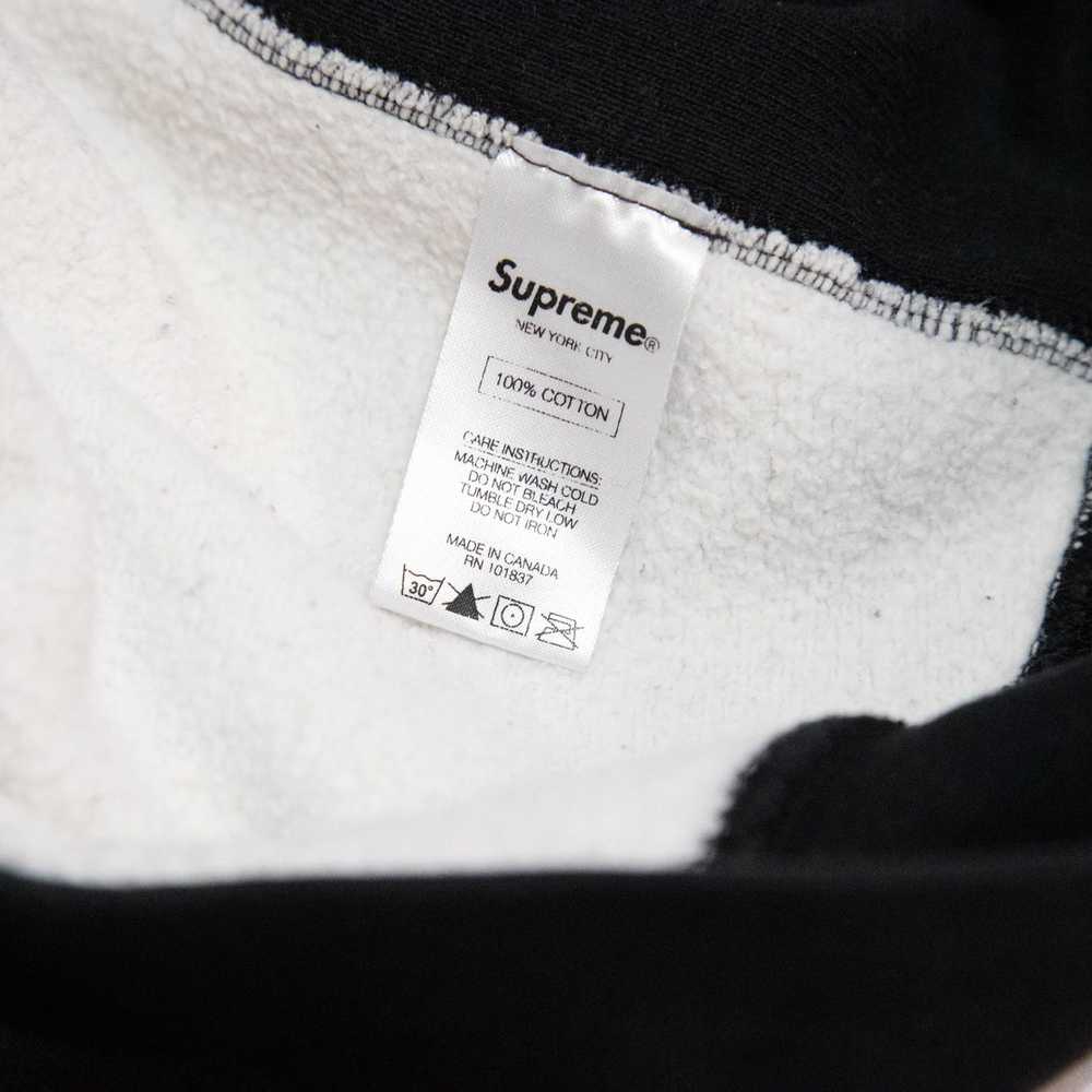 SUPREME BEADED HOODED SWEATSHIRT BLACK SS22 - Multi Check Shirt