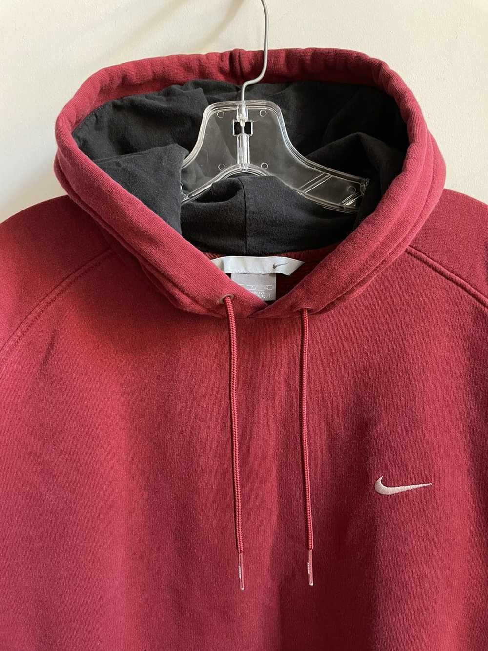 Nike × Vintage Essential Swoosh Hoodie Logo Center - image 2