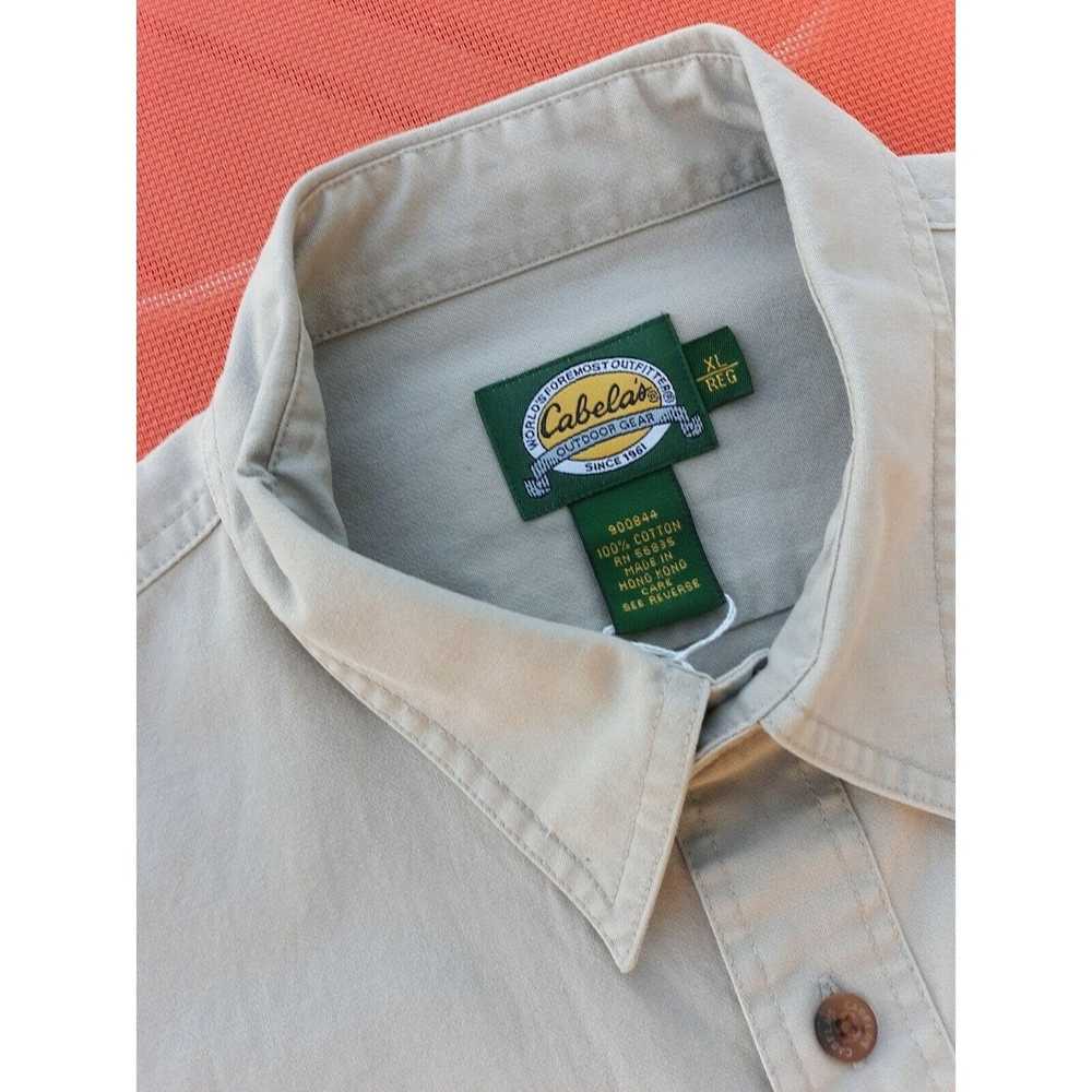 Cabelas CABELA'S SS 5 POCKET 100% CTN KHAKI BTN S… - image 5