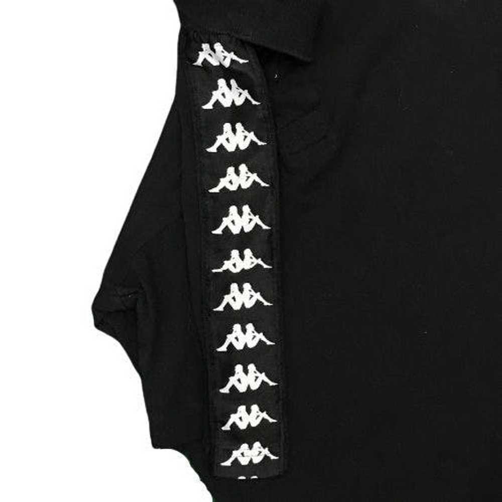 Kappa Kappa Black Collared T-Shirt - Size XS - image 4