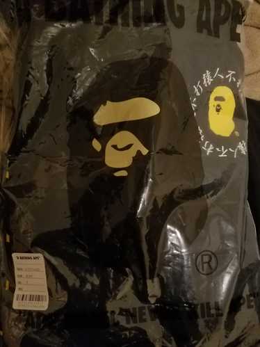 Bape A Bathing Ape Kanji Logo Pullover Hoodie