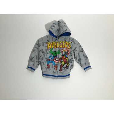 Marvel Comics Marvel Avengers Boys Size 5 Gray Ful