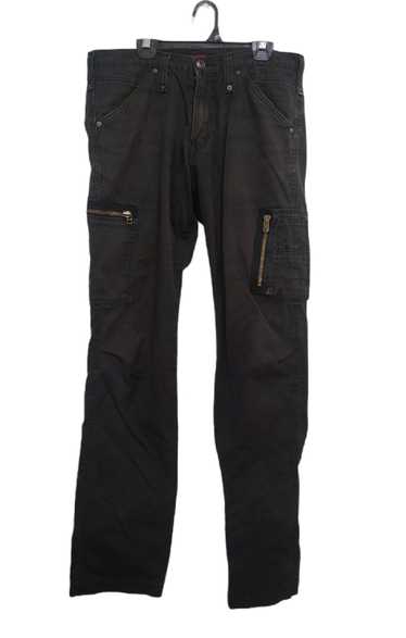 Japanese Brand Made in Nippon Cargo pant Feded Bla