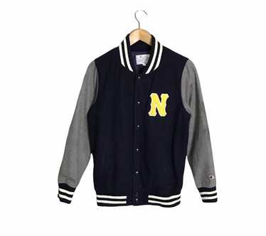 vintage wool varsity jacket Champion - Gem