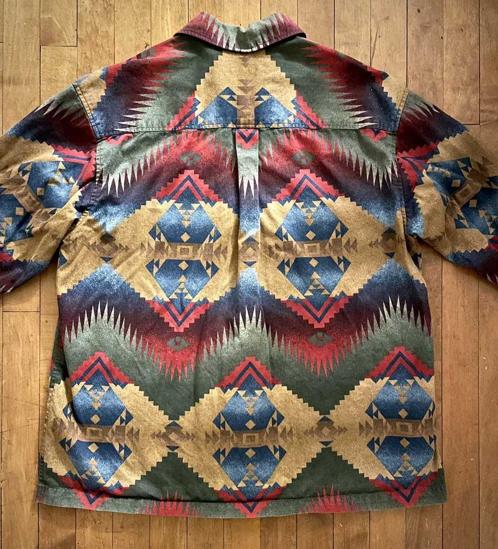 Vintage Native American Southwestern Jacket Navajo - image 3