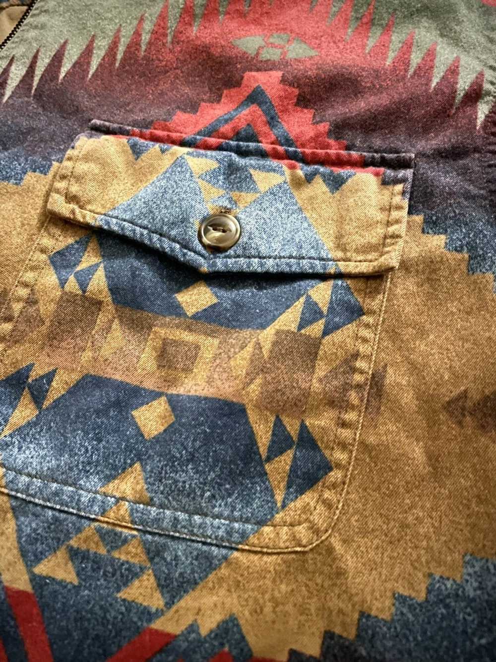 Vintage Native American Southwestern Jacket Navajo - image 4