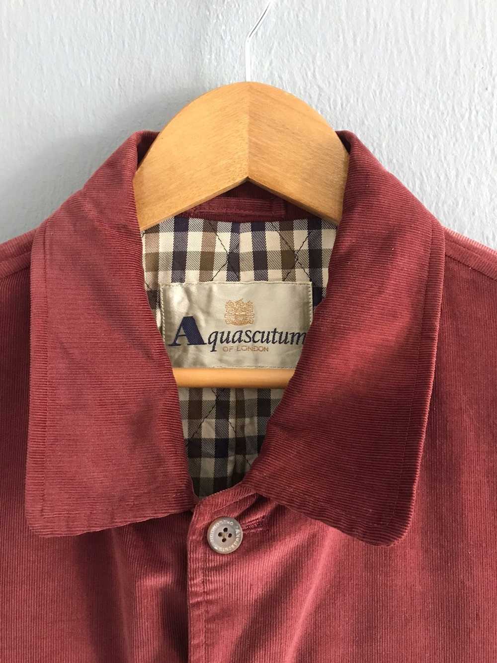 Aquascutum Japanese Brand Vintage LAST DROP Vi Gem