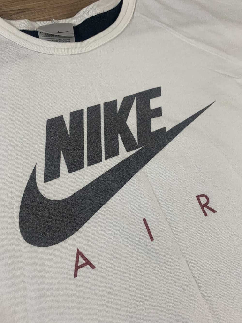 Nike × Vintage Cut and sew gray tag vintage nike … - image 2