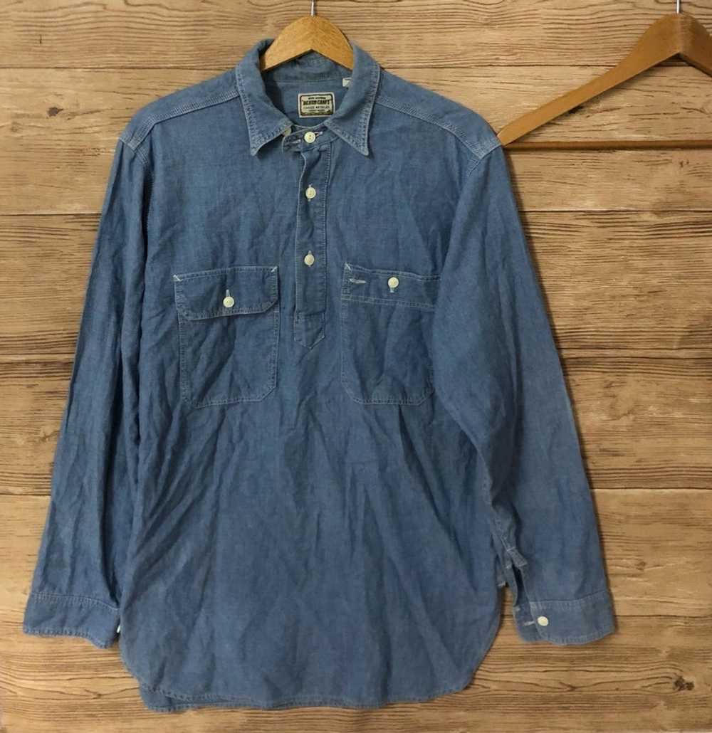 Vintage × Workers Vintage Pullover Shirt M Worker… - image 1