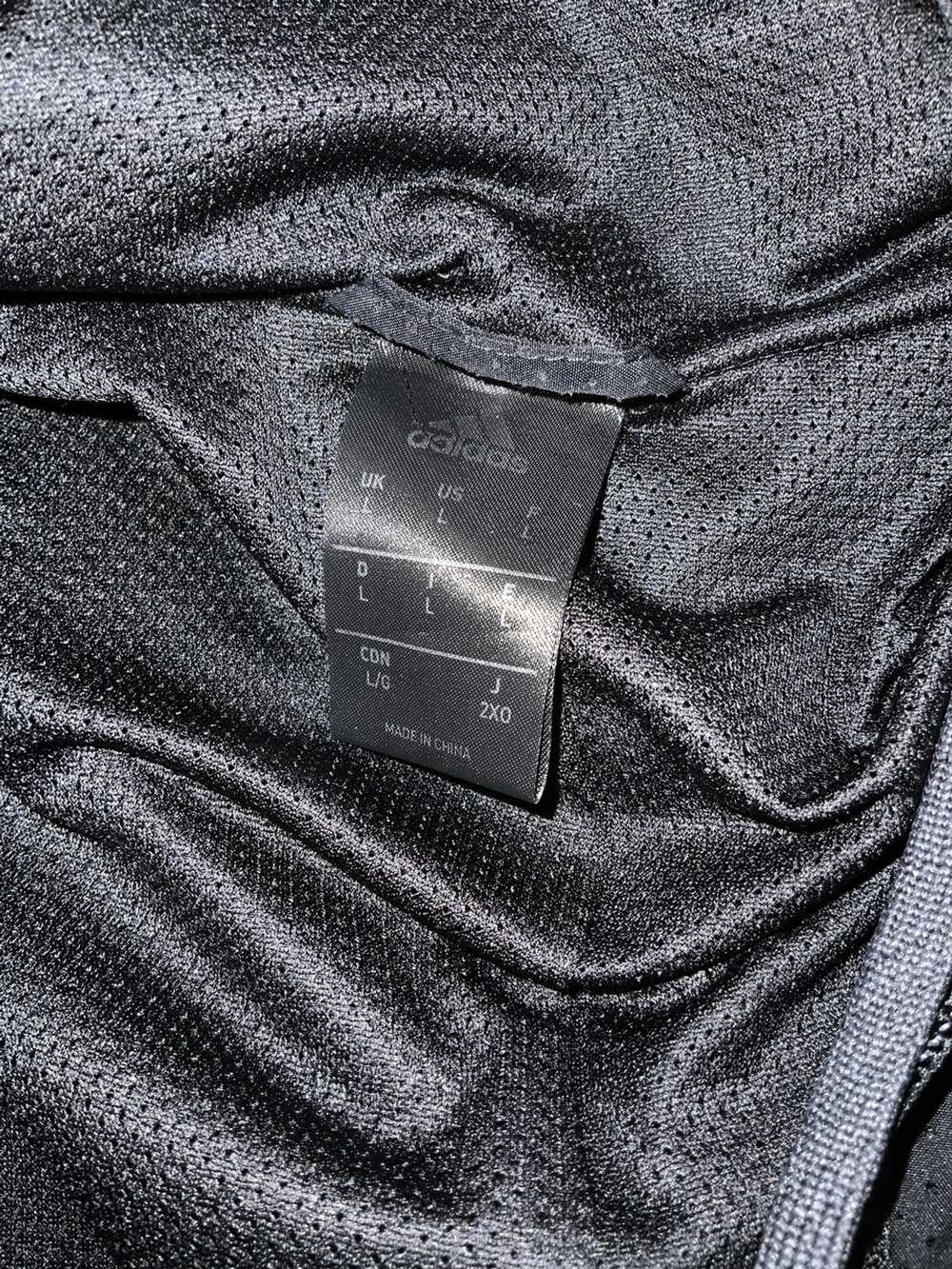 Adidas Oversized Windbreaker Faux Leather Sample … - image 5