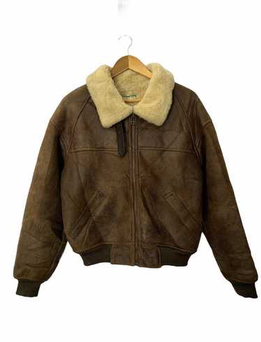 Genuine Leather × Sheepskin Coat × Us Air Force �… - image 1