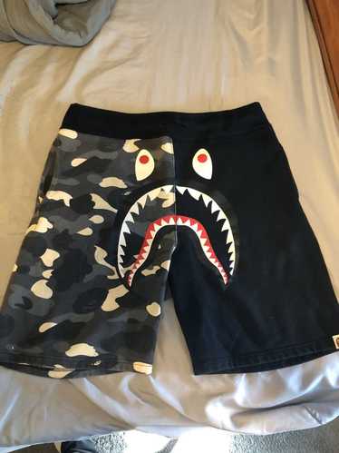 Glow in the hot sale dark bape shorts