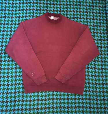 Made In Usa × Vintage Vintage Cherry Red Blank Cr… - image 1