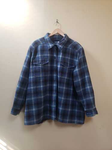 Vintage Thick Shirt Jacket Flannel