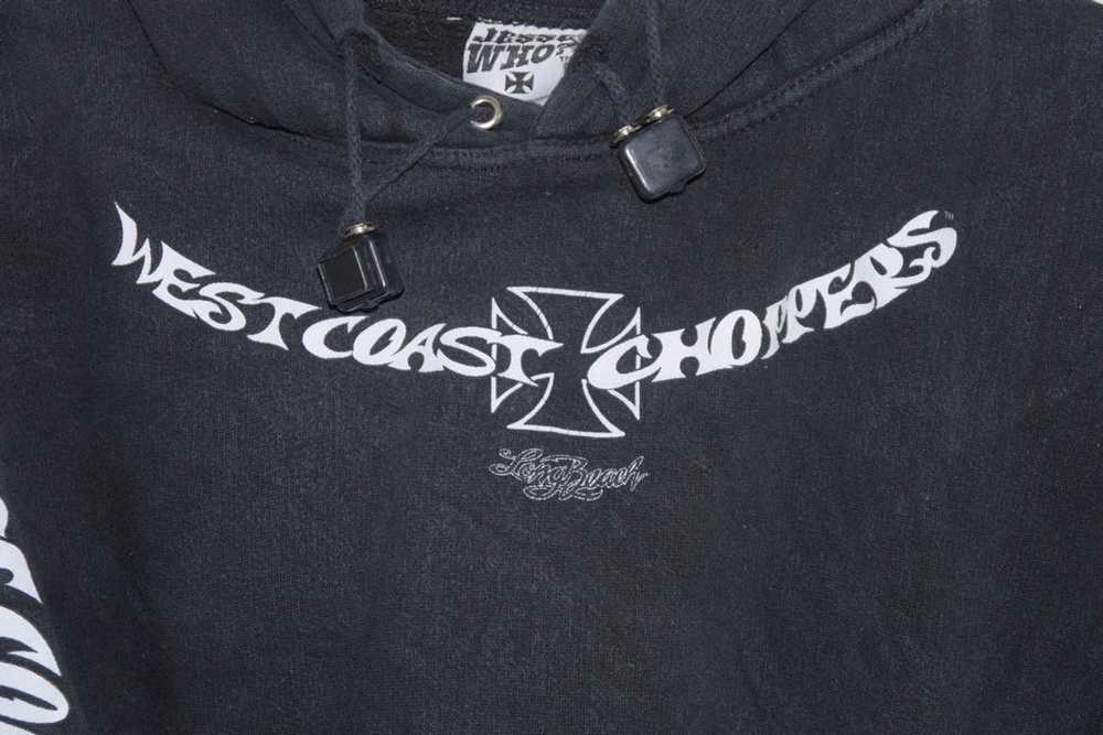 Vintage Vintage West Coast Choppers Biker Hoodie … - image 4