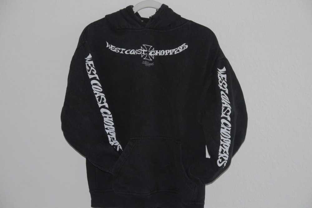 Vintage Vintage West Coast Choppers Biker Hoodie … - image 6