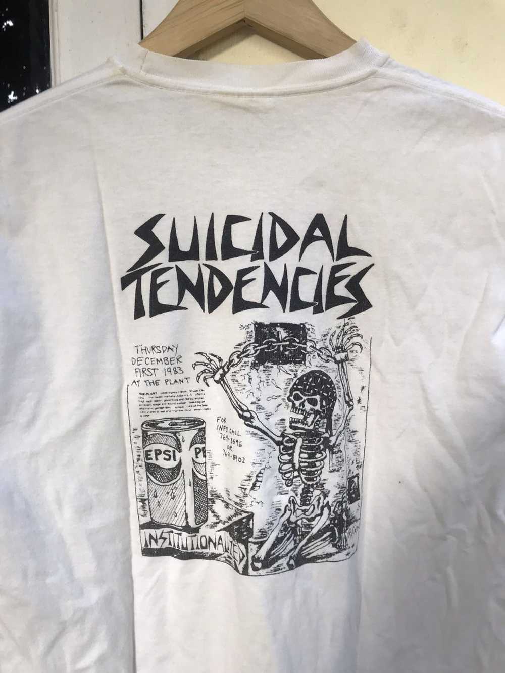 Band Tees × Rock Band × Vintage Suicidal Tendenci… - image 2