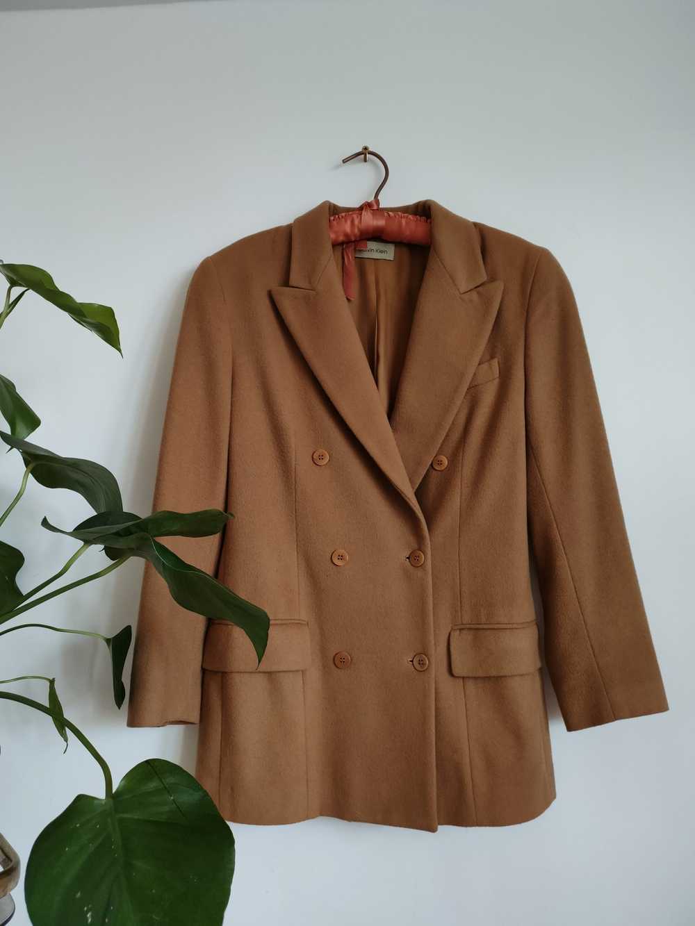 Calvin Klein Calvin Klein wool coat vintage MINT … - image 1