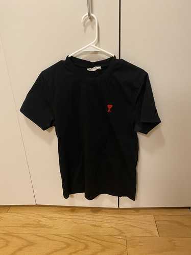 AMI Ami Black Logo T-Shirt