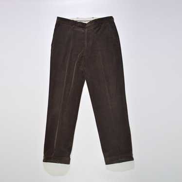 Velvet Corduroy Cargo Pants in brown