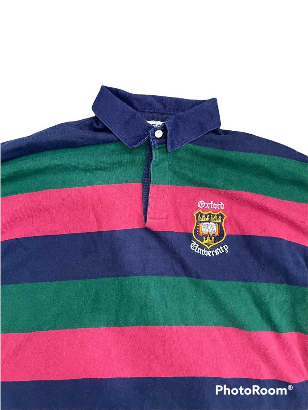 Oxford OXFORD UNIVERSITY LONG SLEEVE STRIPED MENS… - image 2