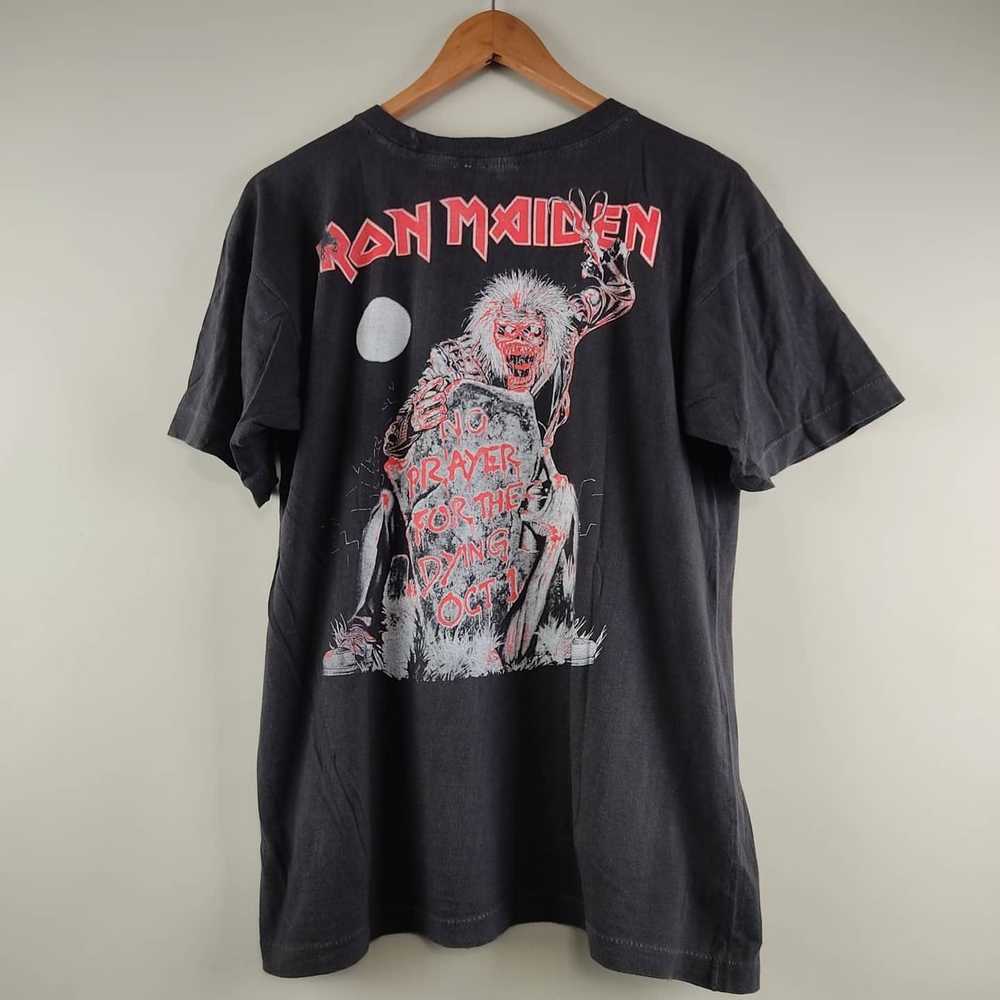 Band Tees × Iron Maiden × Vintage 1990 Iron Maide… - image 2