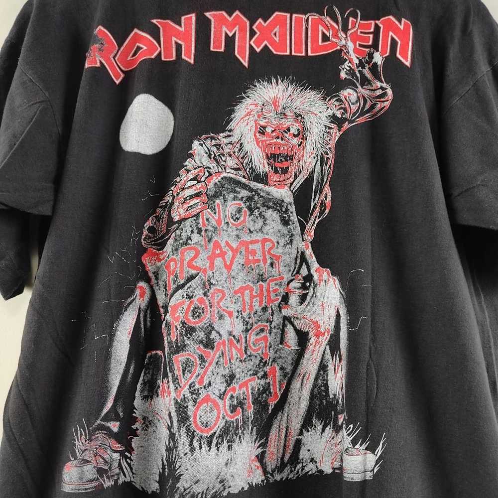 Band Tees × Iron Maiden × Vintage 1990 Iron Maide… - image 3