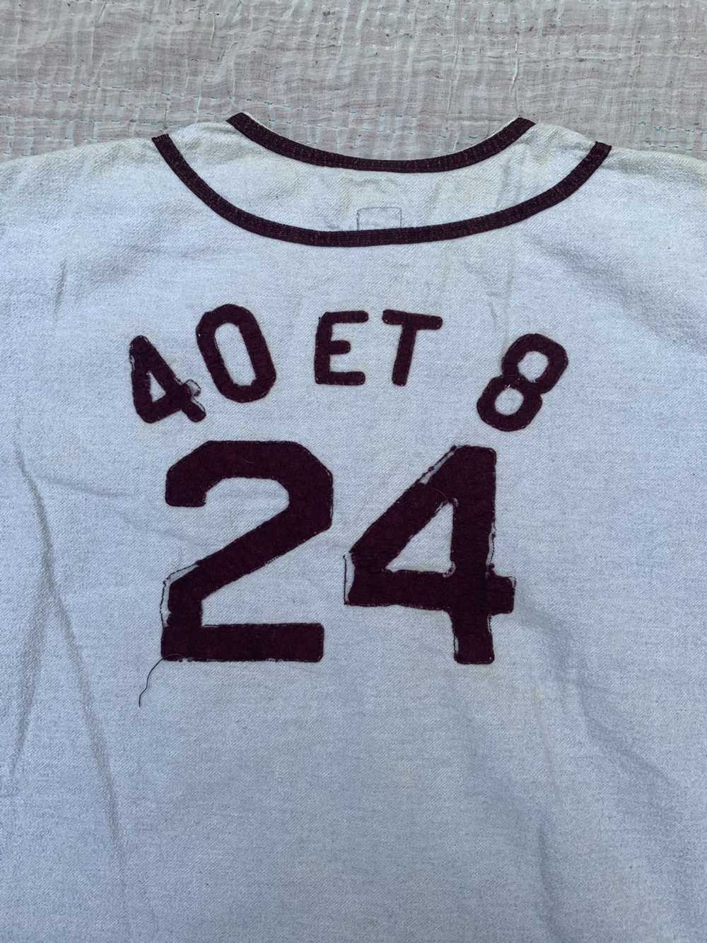 Vintage 1960s Cotton Baseball Jersey - image 4