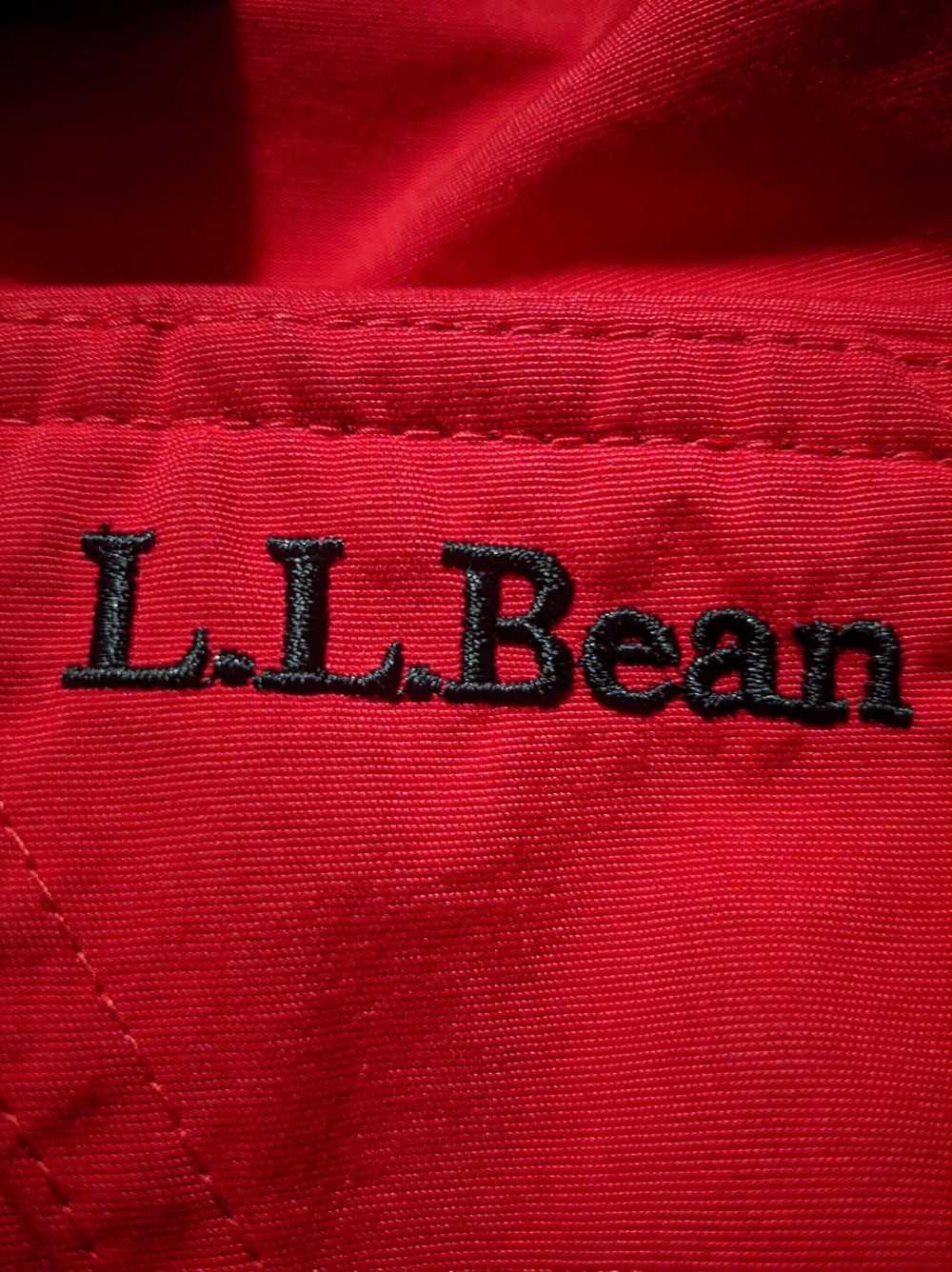 L.L. Bean Medium Red / Black Vintage 1980s / 1990… - image 2