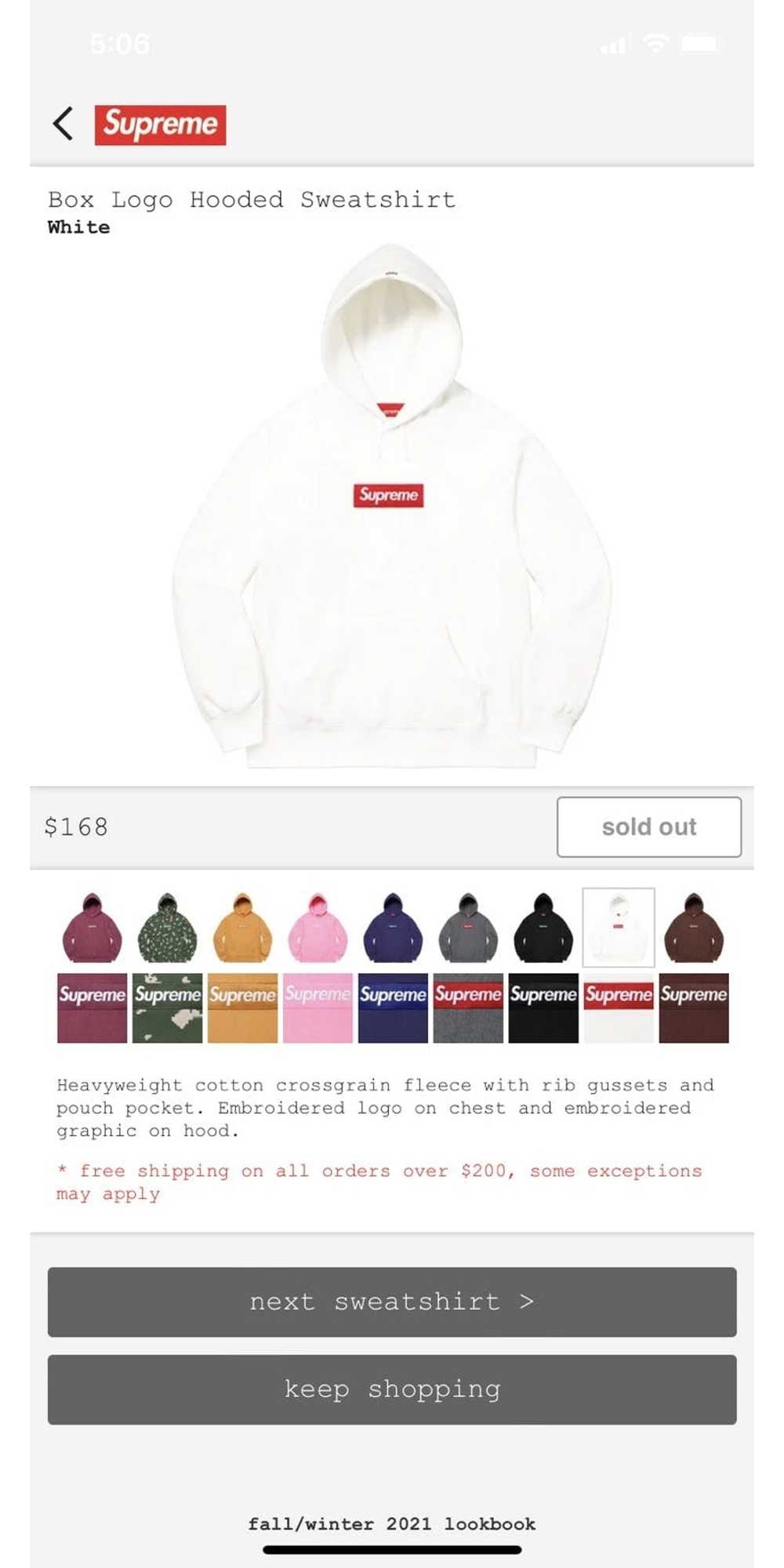 Buy Supreme Box Logo Hooded Sweatshirt 'Dark Brown' - FW21SW35