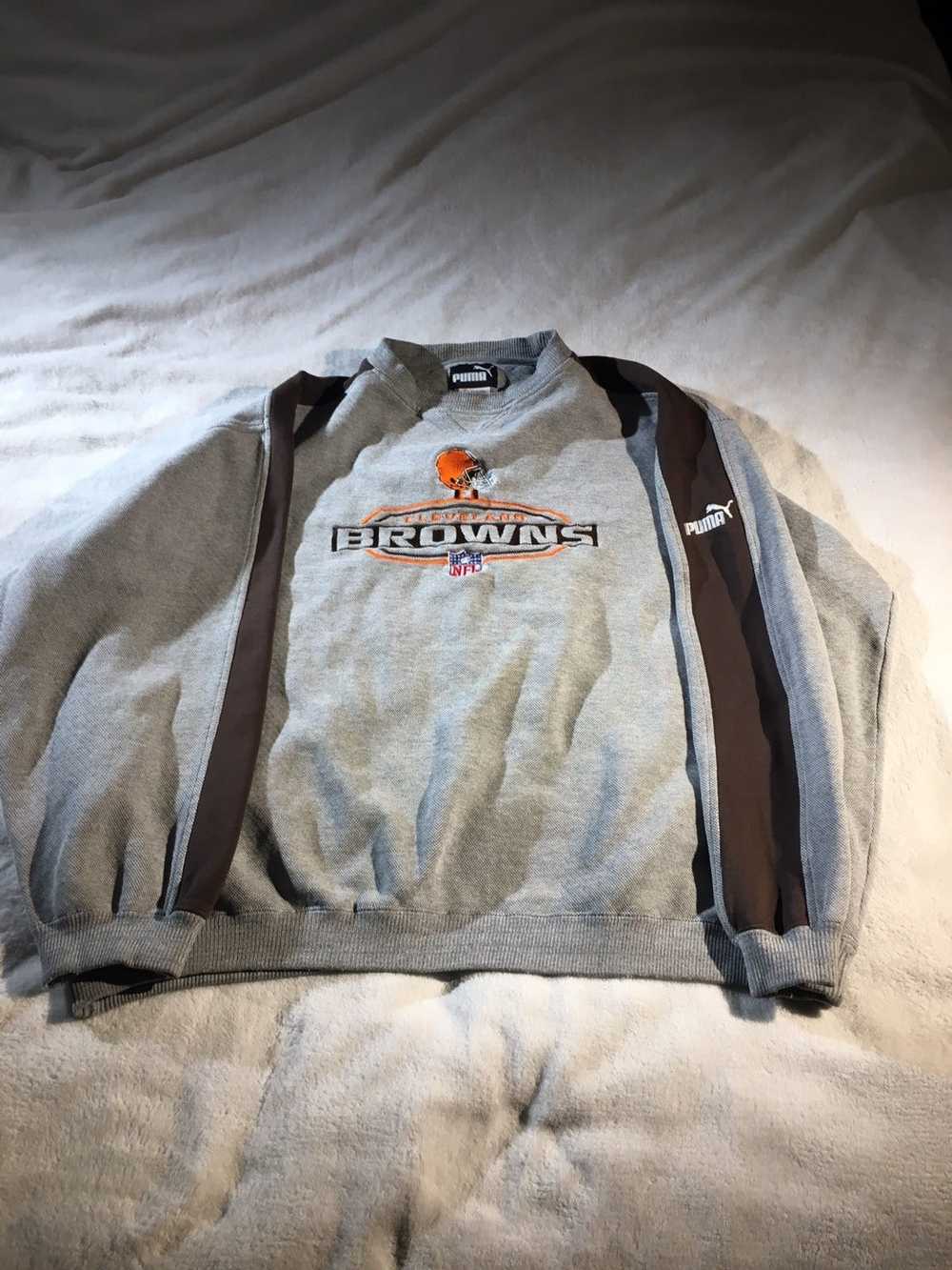 Puma Puma x NFL x Browns Pullover - image 1