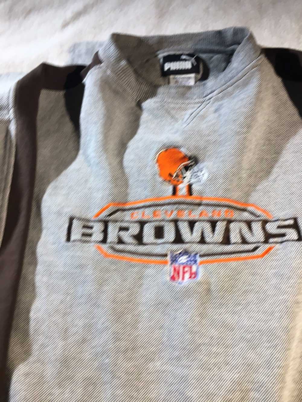 Puma Puma x NFL x Browns Pullover - image 3