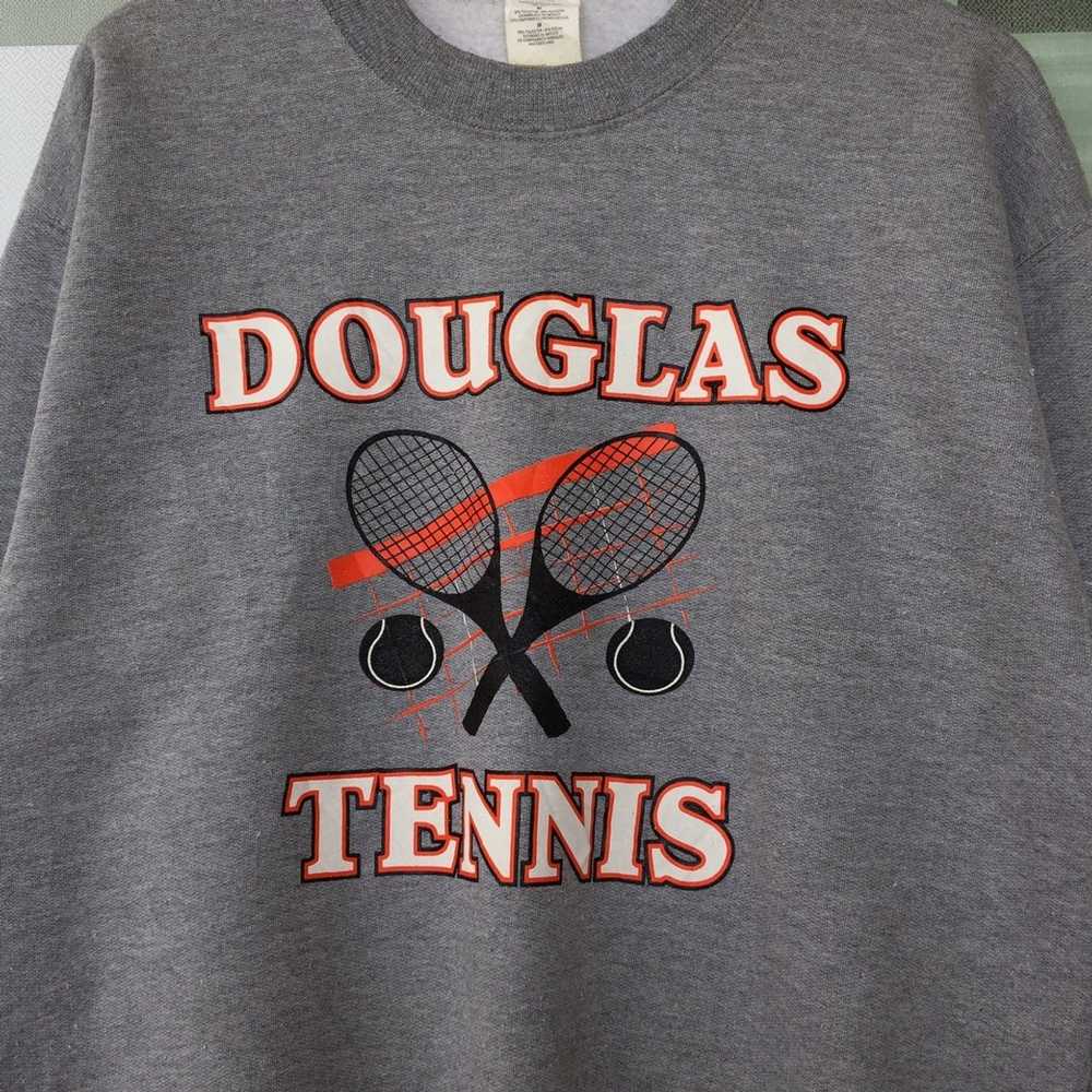 Japanese Brand × Vintage Douglas Tennis Sweatshir… - image 4