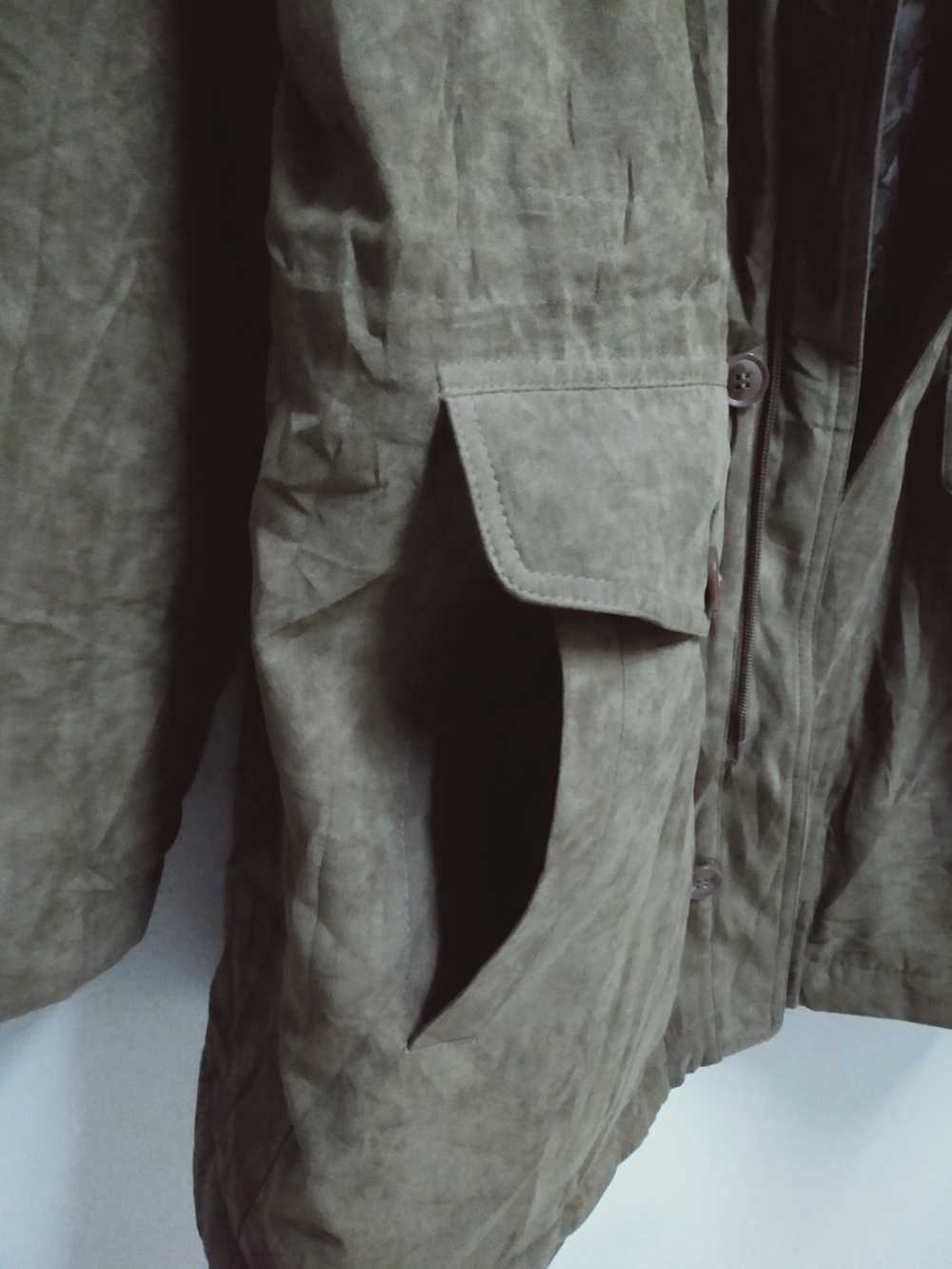 Japanese Brand × Vintage Raincoat Claudio Valenti… - image 3