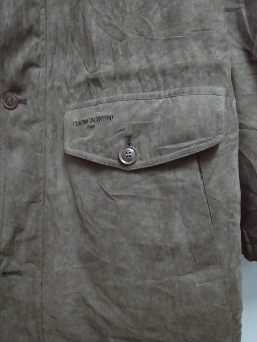 Japanese Brand × Vintage Raincoat Claudio Valenti… - image 9