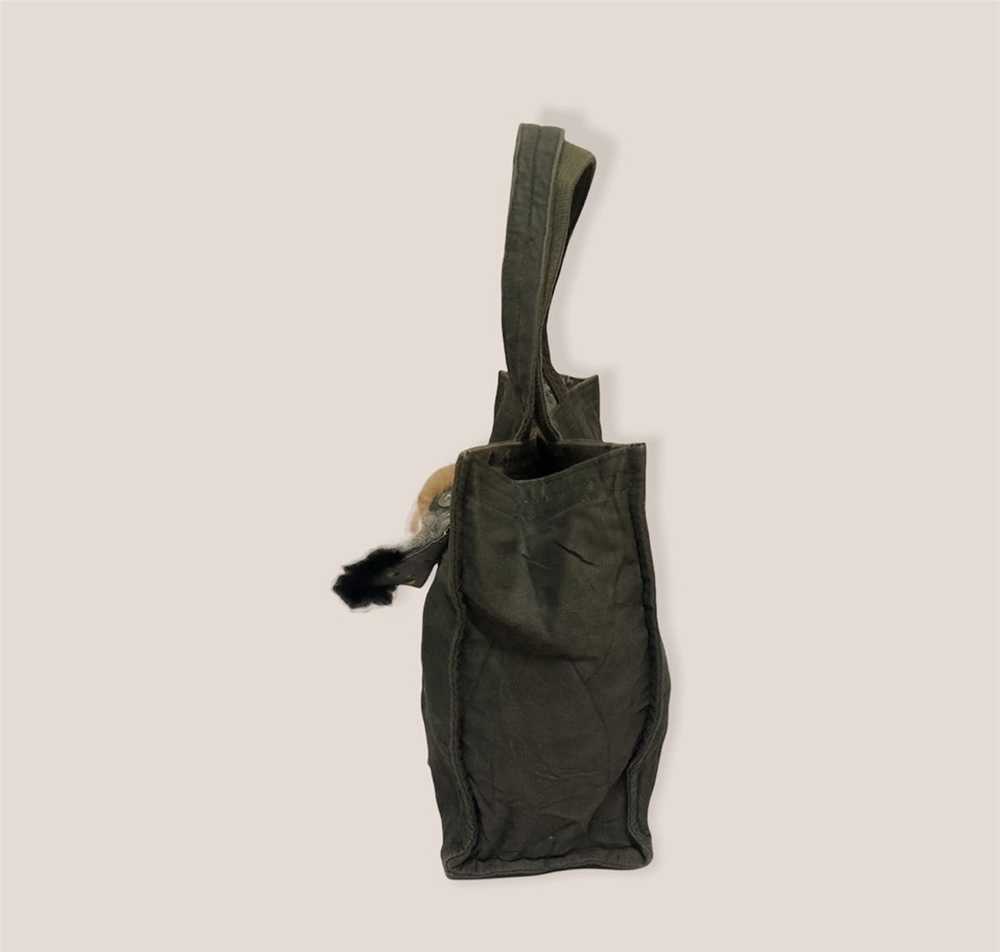 Custom × Streetwear Custom Patchwork Fur Tote Bag… - image 3