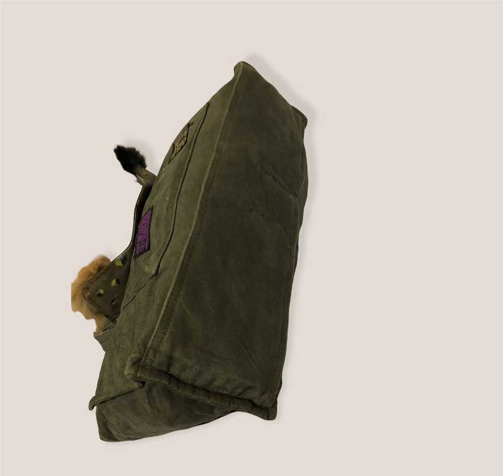 Custom × Streetwear Custom Patchwork Fur Tote Bag… - image 6