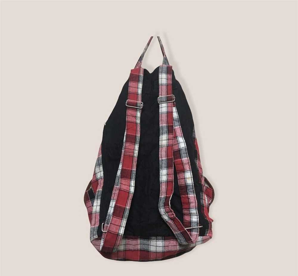Backpack × Japanese Brand × Streetwear Flannel De… - image 7