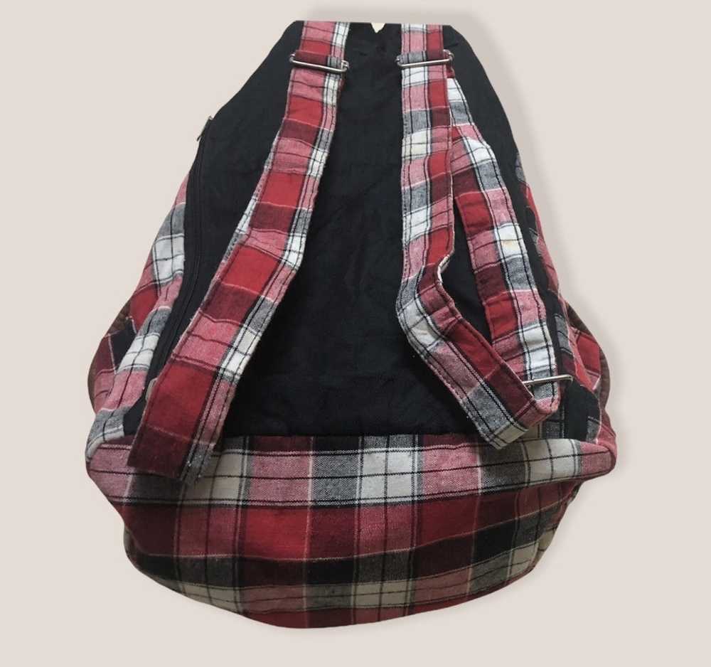 Backpack × Japanese Brand × Streetwear Flannel De… - image 8