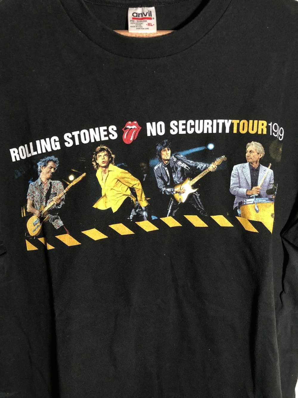 Vintage Vintage 1999 Rolling Stones No Security T… - image 2