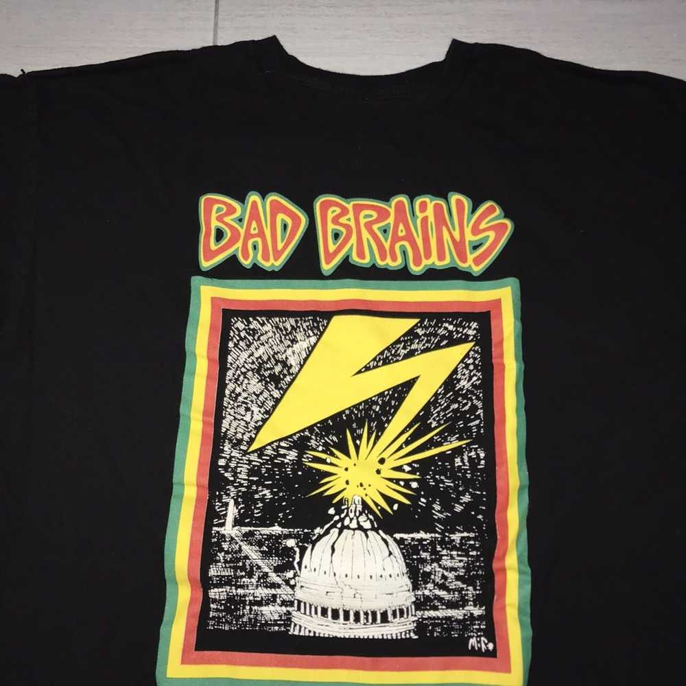 Band Tees × Rock T Shirt × Rock Tees Bad Brains T… - image 2