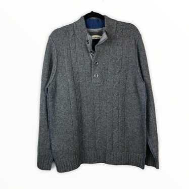 Tommy Bahama Tommy Bahama Lambswool Sweater Gray … - image 1