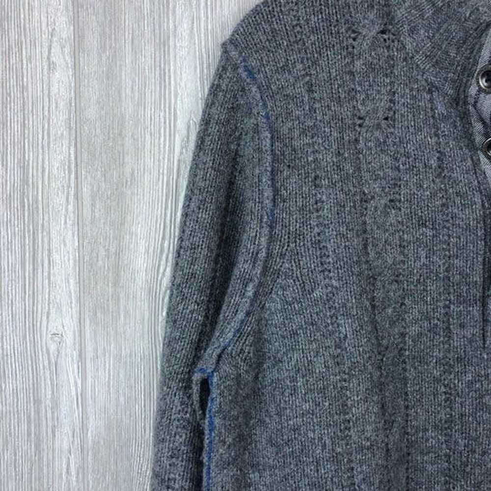 Tommy Bahama Tommy Bahama Lambswool Sweater Gray … - image 5