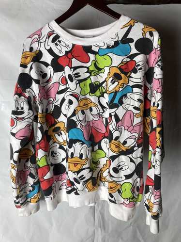 Mickey And Co × Vintage womens disney all over pri