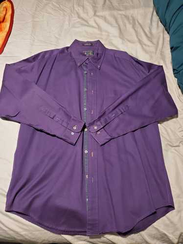 Alexander Julian Purple apalachian twill shirt